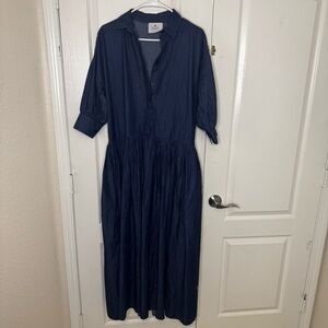 Marielle Stokkelaar Almelo Chambray Maxi Dress
